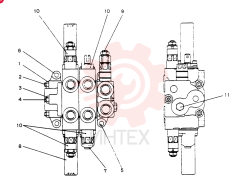CONTROL VALVE 2436U1238F1