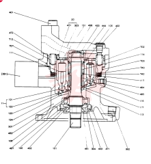 HYDRAULIC MOTOR 2441U814F1