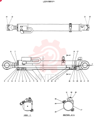 CYLINDER ASSY. ARM LE01V00010F1