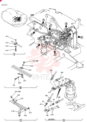 HYD LINES, UPP, Serial Range: LE017701-LE017874 LE03H00011F1 (1)