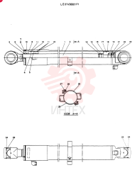 LIFT CYLINDER LE01V00001F1 (2)