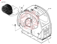 Схема (SK60) - MARK V EXCAVATOR BTW LE17701 - LE19738 (12/95-12/03) YN02C00004F1