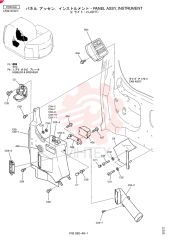 PANEL ASSY, INSTRUMENT (STD) YT17M00012F5