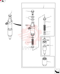 CORE-NOZZLE, INJECT VI8980928210