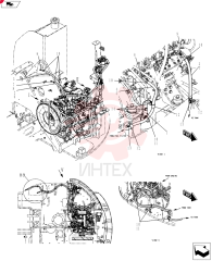 Схема (SK80CS-2) - CENTER SWING EXCAVATOR ASN LF06-04501 (7/02-9/08) YT21P00008F1