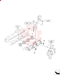 EXHAUST MANIFOLD VI8980305660