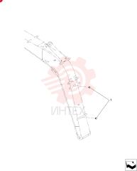 Схема (SK80CS-2) - CENTER SWING EXCAVATOR ASN LF06-04501 [NON PRODUCTION] (10/10-1/13) LF02B01049F1