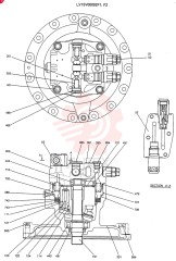 HYDRAULIC MOTOR LV15V00002F1