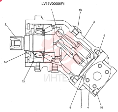 HYDRAULIC MOTOR LV15V00006F1