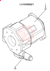 HYDRAULIC PUMP LV10V00002F1