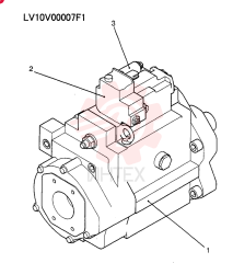 HYDRAULIC PUMP LV10V00007F1 (1)