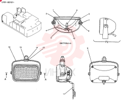LIGHT ASSY. YN80S00010F1