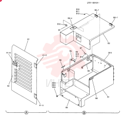 Panel, Incls. Refs. A1-5 & A1-6, Serial Range: LY01-00101-LY01-00103 LV21C02646P1 (3)