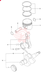 PISTON-ENGINE Q5130012-132XX