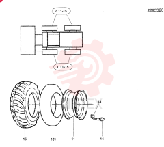 WHEEL AND TIRE 2295326