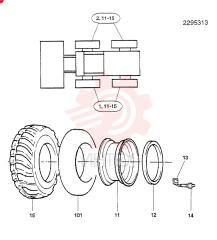 WHEELS AND TIRE 2295313