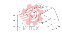 Многоканальная клапанная крышка в сборе 48C0593 002
