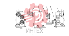 Замок гидравлический 12C3181 000
