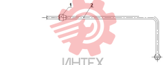 Трубка для смазки 00K0032 000
