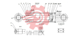 Цилиндр рулевого управления 10C0360 001