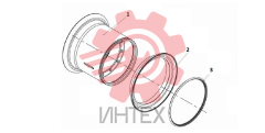 Диск колесный 41C0090 000