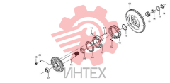 Колесо зубчатое 52C0071 001
