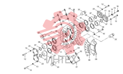 Комплектующие тормозного суппорта 45C0004 003