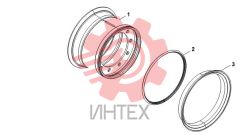 Обод в сборе 41C0043 001