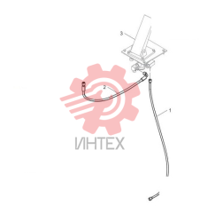 Клапан тормозной и трубопровод 00C4921_000_00