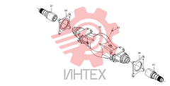 Корпус оси боковой 24D0151_000_00