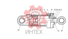 Цилиндр наклонный 10C0024