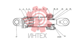 Цилиндр подъемный 10C0023