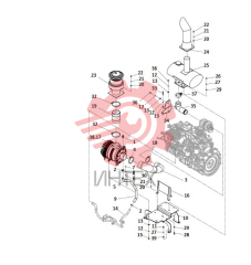 Система впускная и выпускная 40C5748_001_00