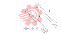 Коромысло левое, правое 32Y0014(C) 000