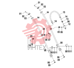 Устройство вспомогательное рабочего трубопровода 11E1256(A)