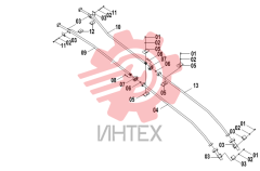 Устройство вспомогательное рабочего трубопровода 11E1256(B)