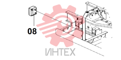 Замок капота 48C2326(B)