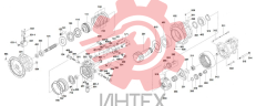 Двигатель роторный и редуктор 11C0587 002
