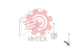 Ключ замка 48C2650 000 00
