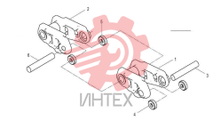 Рельс цепной 25C1357 000 00