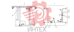 Электропроводка купольного освещения 46C4915 000