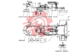 Проводка задней рамы 46C4856 003