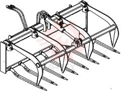 Схема (L180) - SKID STEER - P.I.N. N8M464425 & PRIOR - NA (1/06-12/07) 84218739
