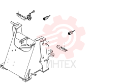 Схема (LW50.B) - COMPACT WHEEL LOADER TIER 2 (NA) (11/04-) 3004860
