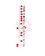 FUEL SYSTEM INJECTOR D9NN9F593DA