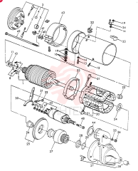 STARTER MOTOR 83911701