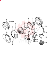 HEADLAMP D5NN13005B
