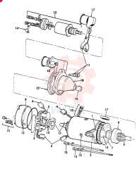 STARTER MOTOR E3NN11000AA