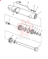 HYDRAULIC CYLINDER E4NNB580AA