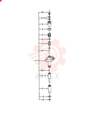FUEL SYSTEM INJECTOR D4NN9F593A